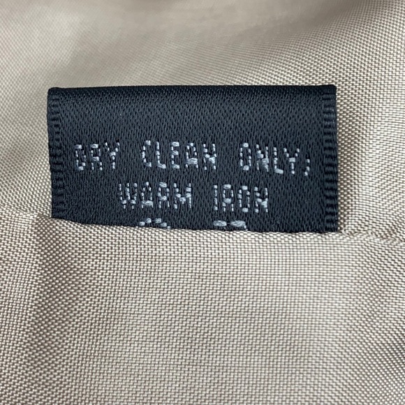 Lafayette 148 NY 2 Pc Wool Blend Pants/Blazer Suit Brown Iridescent Button Sz 16 - Picture 13 of 16